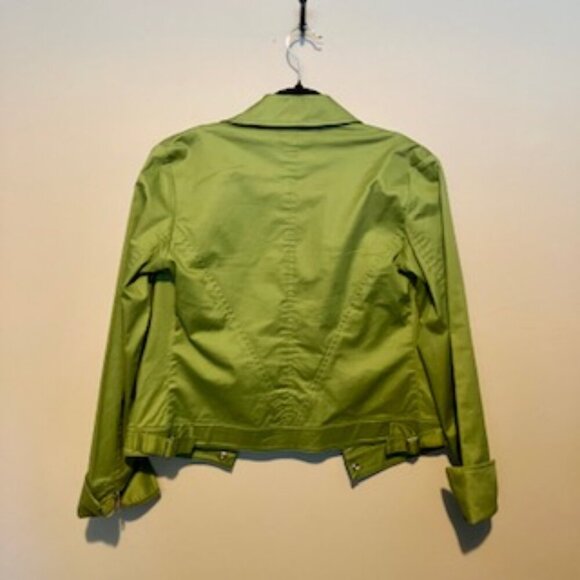 View Green Jacket cotton cropped size 4 - Picture 2 of 6